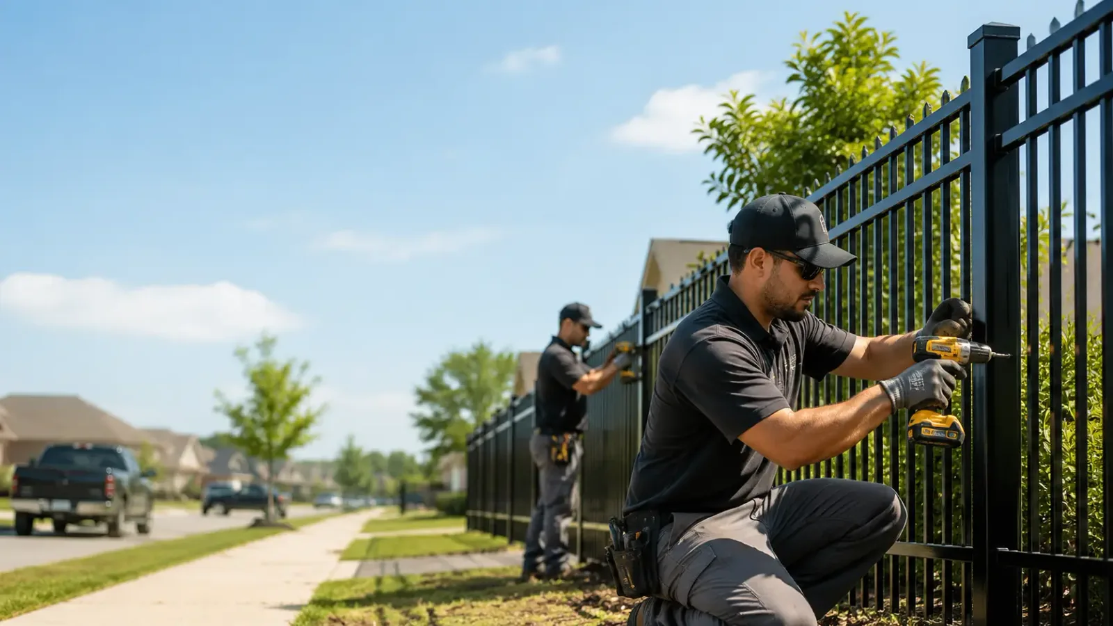 Metal Fence Installation in Brunswick, NE